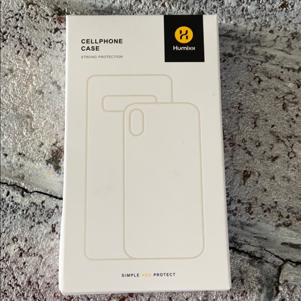 iPhone X/xs clear phone case NWT